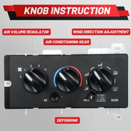 Upgraded AC Heater Climate Control Module Compatible with Mack Ch613 cv713 2001 2002 2003 2004 2005 Replaces 7787-880011
