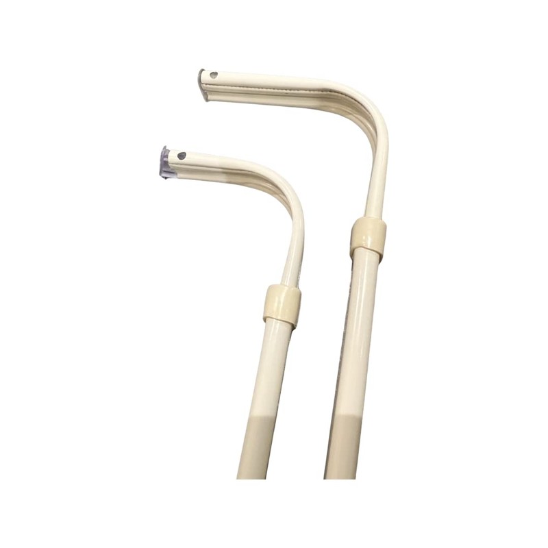 Spring Window Fashions Double Lock Seam Curtain Rod, 48 to