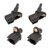 Effitnee Front Rear Left Right ABS Sensor for Focus Mk2