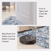 Lahome Moroccan Floral Washable Hallway Runner Rug, 2x6 Blue Kitchen