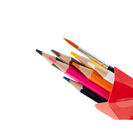 Hello, Artist! Watercolor Pencils, Set of 10 with Brush, Smooth and Vibrant Colors, Drawing Pencils, Colored Pencils for Artists and Beginners, Coloring, Sketching