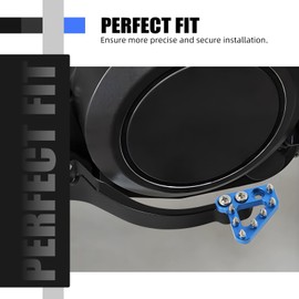 NICECNC Rear Brake Lever with Thickened Enlarged Non-Slip Pedal Compatible with Husqvarna 701 Enduro 2016-2019, Compatible with 690 Enduro R 2011-2018, Aluminium, See Fit, Black