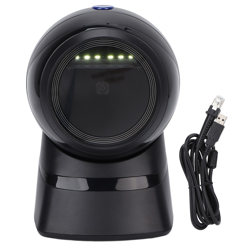 Barcode Scanner Wired 1D 2D Hands Free Easy Connection Accurate