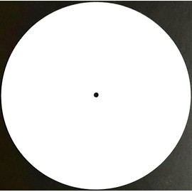 White Felt Turntable Slipmat 12-inch Vinyl Record DJ Pro Platter Slip Mat (1 Slipmat)