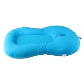 Baby Bath Mat, KAKIBLIN Bathtub Baby Bath Cushion Soft Anti-Slip Bath Pad 0-6 Month Infant Bath Pillow, Blue