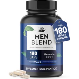 LIFE 360 Men Blend Multivitaminico para Hombre  360 cápsulas