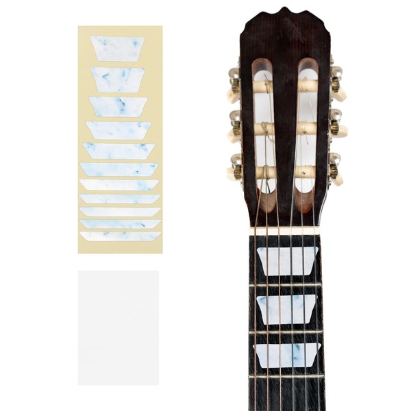 MECCANIXITY Guitar Fretboard Stickers Inlay Stickers Decals for Guitars and