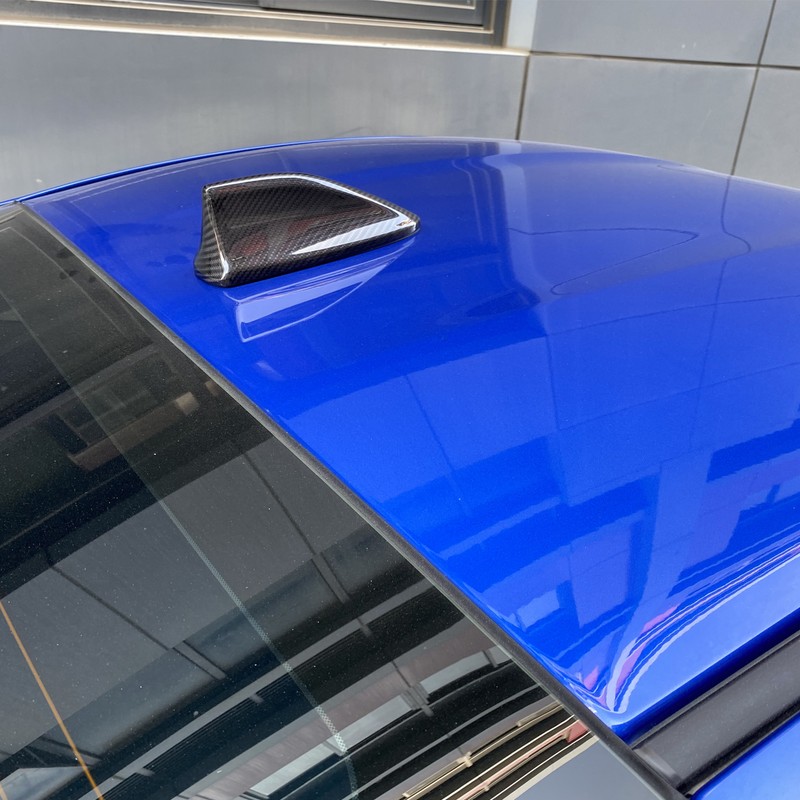 Shark Fin Roof Antenna Cover Dry Carbon Fiber Exterior Upper
