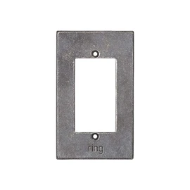 Ring Video Doorbell Elite Faceplate - White Bronze Medium