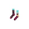 Many Mornings Unisex The Cupcake Mismatched Socks, multi-coloured