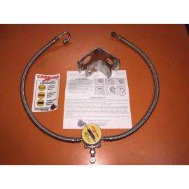 CROSSFIRE TIRE EQUALIZER SYSTEM 80 PSI STAINLESS STEEL HOSES