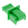 InLine® Dust cover, for RJ45 socket, color: green, 100pcs. Pack