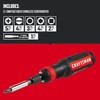 CRAFTSMAN 4V Electric Screwdriver Set, 300 RPM, Micro-USB Charging Port,