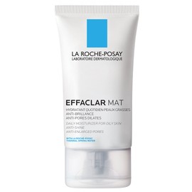 La Roche-Posay Effaclar Mat, Daily Moisturizer For Oily Skin, Visibly Reduces The Look Of Pores, Oil-Free Mattifying Moisturizer, Smooths Skin Texture, Non-Comedogenic & Dermatologist Tested