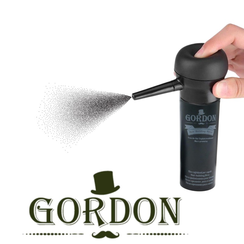 Gordon Hair Fibres - Includes Precision Applicator, Instant Cover for