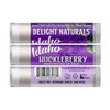 Delight Naturals Idaho Huckleberry Lip Balm - Three Pack