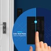 LIDER Black Minimalist Decorator Switch, Frameless Light Switch, On/Off Rocker