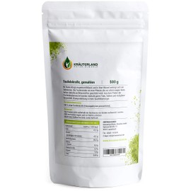 Kräuterland Devil's Claw Ground, 500 g Powder, 100% Pure, Original African Premium Quality, More Joy of Movement, for Humans, Dogs, Horses and Cats