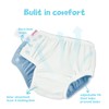 HECCEI Reusable Swim Nappy for Babies, Skin-Friendly with Adjustable Waistband,