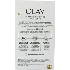Loción corporal reafirmante e hidratante con colágeno y vitamina B3 de Olay, paquete de 2