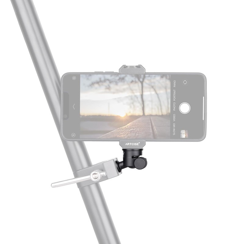 ARTCISE Mini Inverted Free Head CNC Ball Tripod Head, 8.8