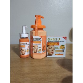Cindella Vitamin C & Orange Essence Lotion 500ml, Oil And Soap