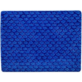 Polish Pottery 13-inch Cookie Sheet made by Ceramika Artystyczna (Deep Into The Blue Sea Theme) + Certificate of Authenticity