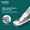 MR.GREEN Stainless Steel Fingernail and Toenail Clippers, Ultra Thin Sharp