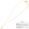 Initial Necklace K14GF Gold Filled Chain Hypoallergenic Alphabet Women's, Small,
