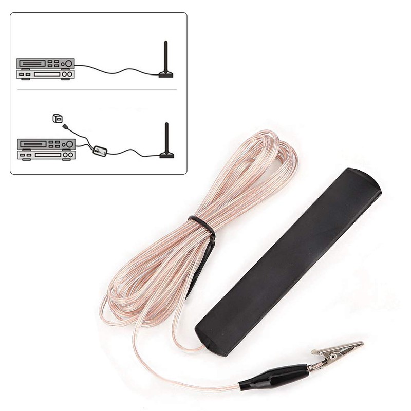 Extend Antenna Clip on + FM Radio Aerial for Indoor