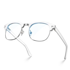 VISOONE Lightweight Blue Light Blocking Glasses Square with Anti Computer Glare for Gaming Men and Women MONTANA