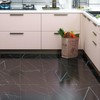 Livelynine Black Peel and Stick Floor Tile 32-Pack 12x12 Black