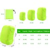 PINEPAN Waterproof Backpack Rain Cover with Adjustable Non-Slip Buckle Straps