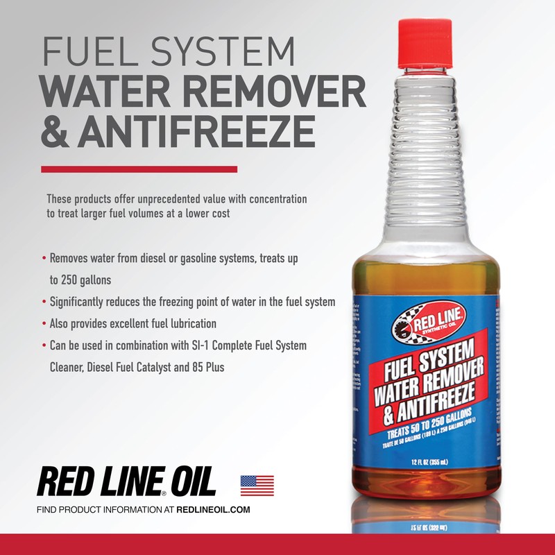 Red Line 60302 Fuel System Water Remover and Antifreeze -