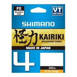 SHIMANO Kairiki 4 300M Hi-Vis Orange 0.100 mm/6.8 kg
