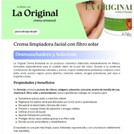 3 Cremas La Original Del Dolar De Mazatlan Con Todo Tipo De Piel Día/noche
