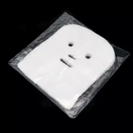 모델링팩 석고팩 피부과 100매 거즈 면 시트 OWFFWNC6 Modeling Pack Plaster Pack Dermatology 100 Sheets Gauze Cotton Sheet [Gauze pack 100 sheets - face shape]
