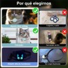 JESWO Collares para Gato, Airtag Cat Collar Holder, Ultra elástico