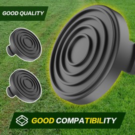FUSHUI Pack of 2 Trimmer Caps, Replacement Spool Caps for Einhell Aldi Gardenline Hofer, Gardenline GLR 450 451 452 453 454 Cordless Grass Trimmer, Spool Cover Compatible with Gardenline Einhell GC-ET