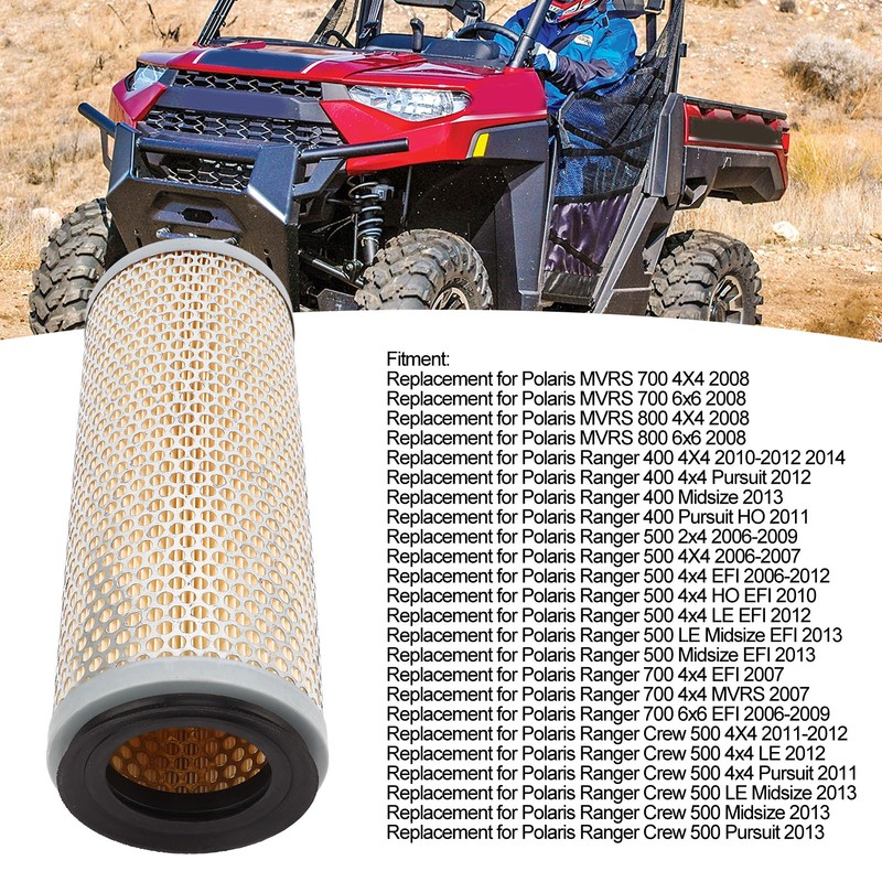 Air Filter 7081308 Professional Air Cleaner Replacement for Polaris Ranger