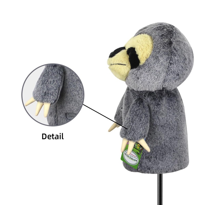 Scott Edward Driver Novelty Golf Head Cover Cute Animal Fit
