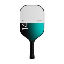 Pickleball Paddle by Nicol 2025 Triton | Fiberglass Hybrid Surface | Control Paddles X8 PolyCore | Lightweight 14MM Racket with Ergonomic Grip | Power Racquet (Teal)