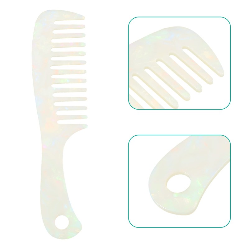 VOCOSTE Hair Comb Wide Teeth Anti-Static Thick Curly Hair Supplies