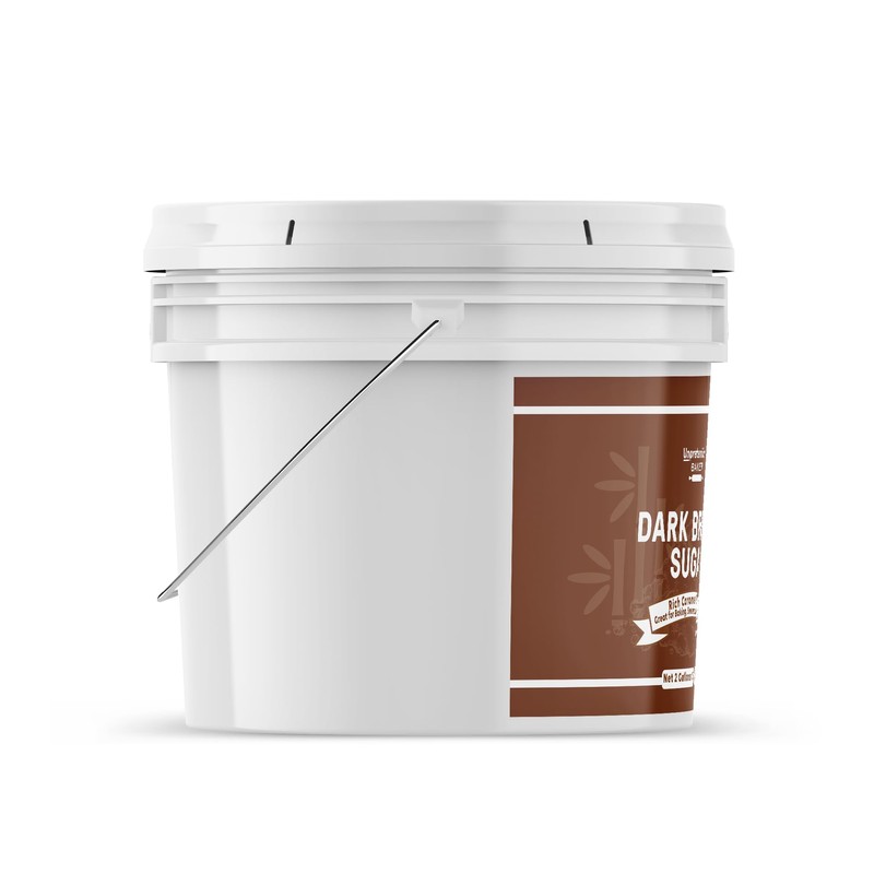 Unpretentious Dark Brown Sugar, Great for Baking, Rich Caramel Flavor,