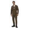 MIMIKRY Men's Maverick Fighter Jet Pilot Fighter Pilot Jumpsuit Jet