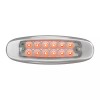 Grand General RED/CLEAR Ultra Thin Spyder LED Marker Light w/