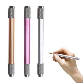 Pack of 3 Pen Extension, Colour Pencil Extension, Adjustable Aluminium Alloy Pencil Extender for School, Painting Studio, Writing Instrument, Pen Extension, Pencil Extension