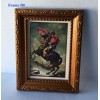 Unbranded AirAds Dollhouse 1:12 miniature wall decor painting frame Napoleon Frame H3"