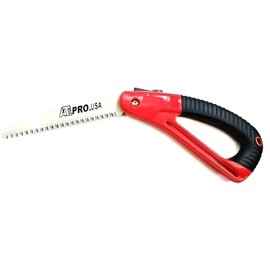 ATE PRO 9" FOLDING PRUNING HAND SAW CAMPING SURVIVAL BLADE AX PORTABLE #93455