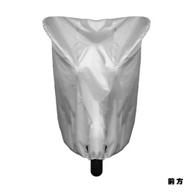 INFIMO IMA92105 Two-Lock Motorcycle Cover, Durable Thick Fabric, Silver, Size 3L